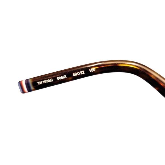 Tommy Hilfiger Tortoise Sunglasses with New Soft Leather Case - Picture 12 of 14